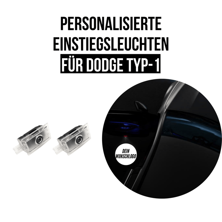 2X DODGE TYP - 1 EINSTIEGSLEUCHTEN - Mein Autolicht