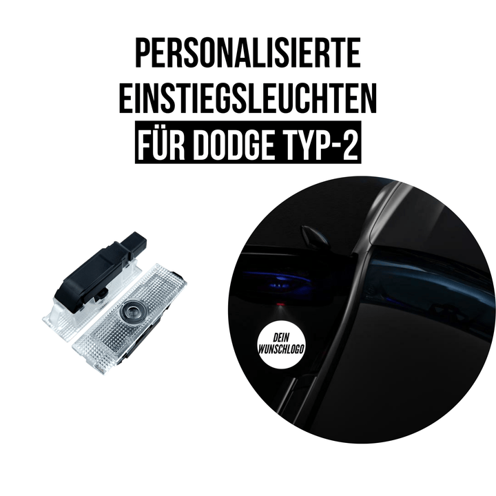 2X DODGE TYP - 2 EINSTIEGSLEUCHTEN - Mein Autolicht
