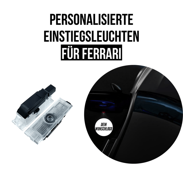 2X FERRARI EINSTIEGSLEUCHTEN - Mein Autolicht