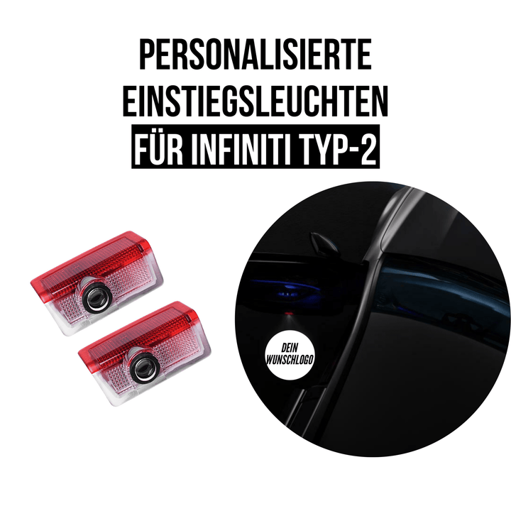 2X INFINITI TYP - 2 EINSTIEGSLEUCHTEN - Mein Autolicht