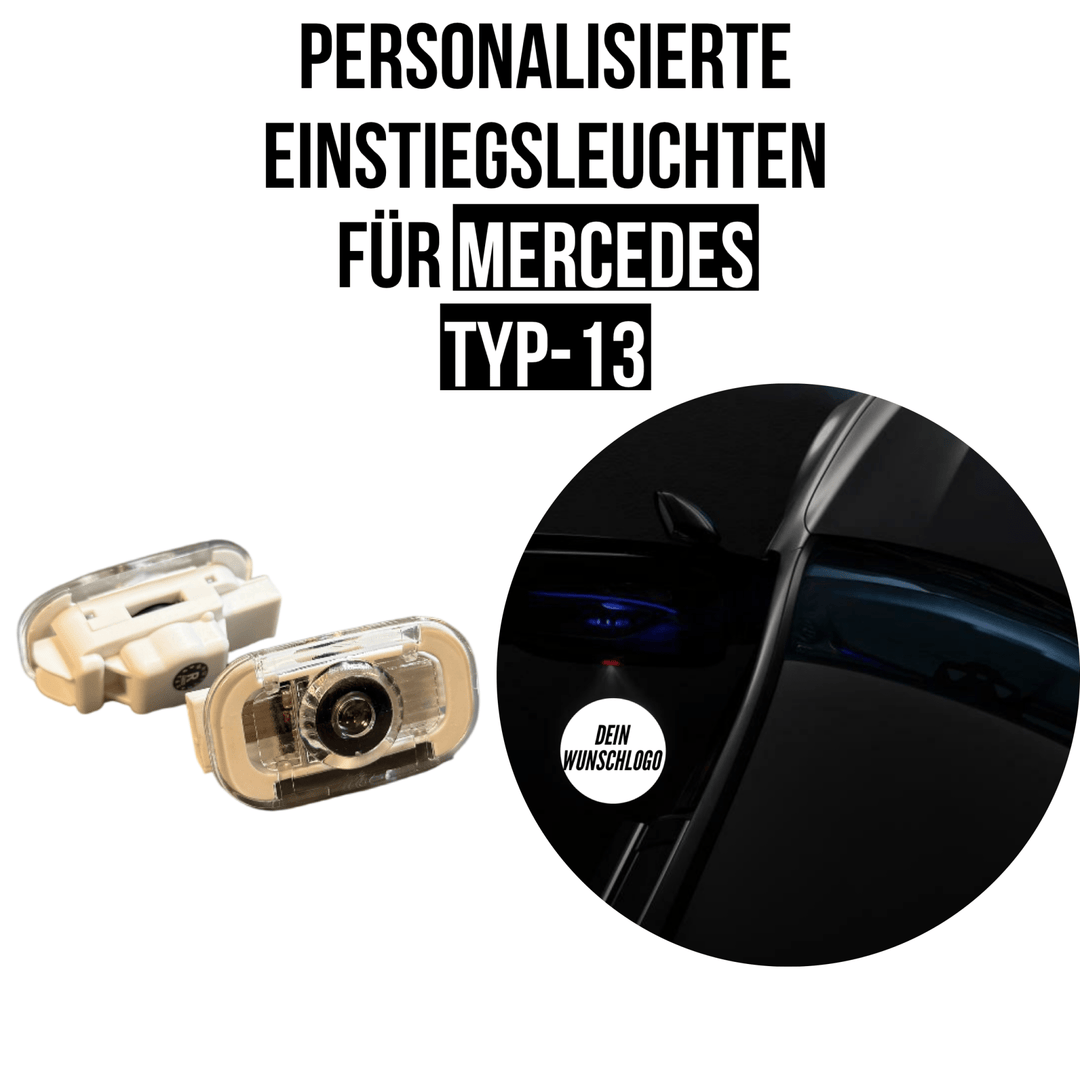 2X MERCEDES TYP - 13 EINSTIEGSLEUCHTEN - Mein Autolicht
