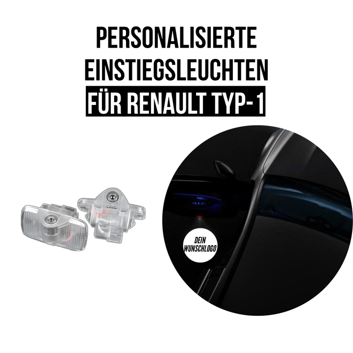 2X RENAULT TYP - 1 EINSTIEGSLEUCHTEN - Mein Autolicht