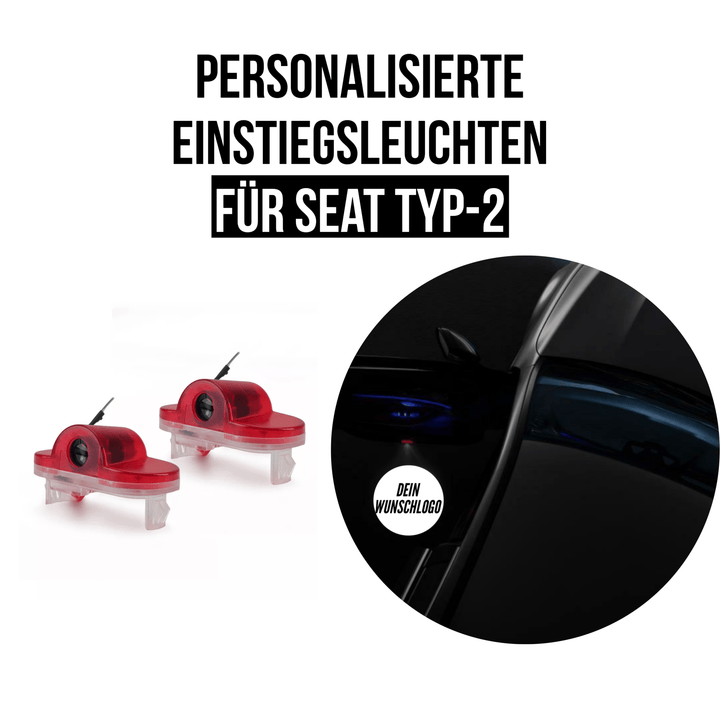 2X SEAT TYP - 2 EINSTIEGSLEUCHTEN - Mein Autolicht