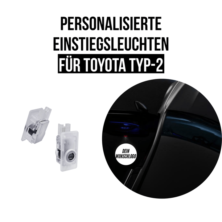2X TOYOTA TYP - 2 EINSTIEGSLEUCHTEN - Mein Autolicht